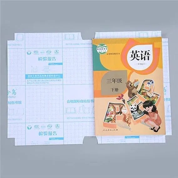 ClearCover Sticker Book Covers™ – Set of 30 Transparent Self-Adhesive Sheets (3 Sizes)