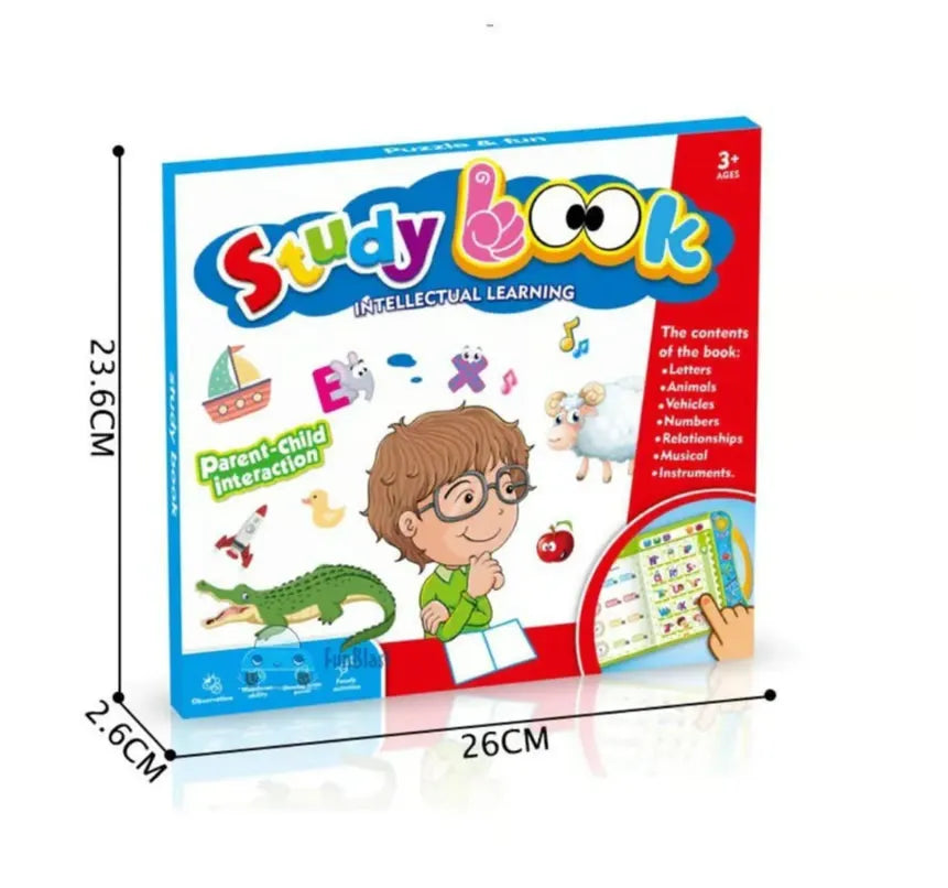 Interactive Learning Sound Book for Kids – Touch & Learn Fun™