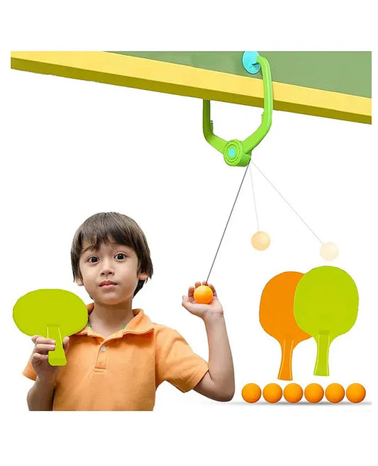 PlayPong™ – Solo Table Tennis Trainer | No Table Needed