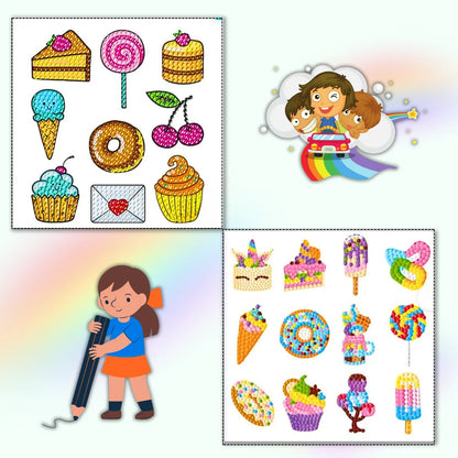 Mintom Diamond Painting Stickers™ - More than 8 Stickers