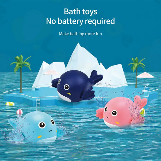 Aqua Play 3Pcs Dolphin Wind-Up Bath Toy Set™