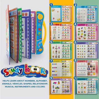 Interactive Learning Sound Book for Kids – Touch & Learn Fun™